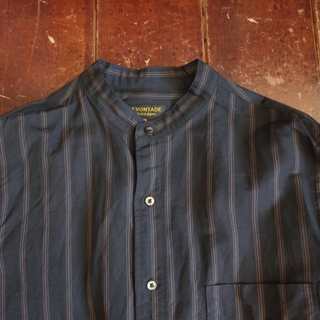 *A VONTADE   BANDED COLLAR SHIRTS