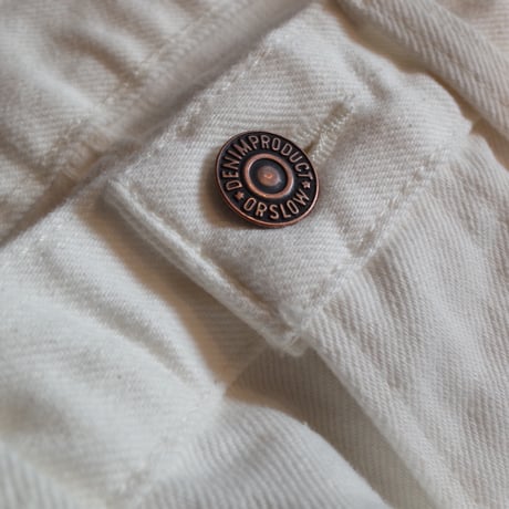OrSlow  #107  IVY FIT  WHITE DENIM