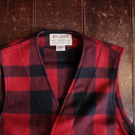 FILSON  MACKINAW WOOL VEST