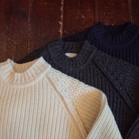 J.J.MERCER    HC CREW NECK WITH ELBOW PATCH