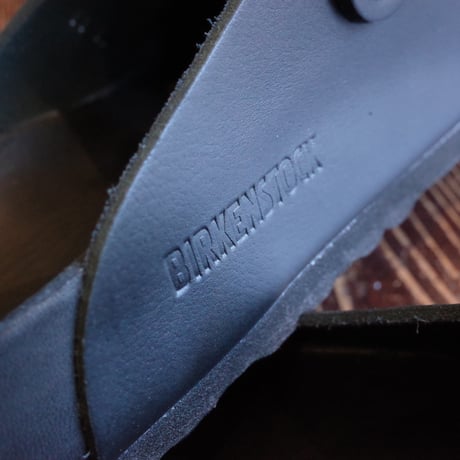 BIRKENSTOCK  BOSTON EXQUISITE  BLACK NATURAL LEATHER