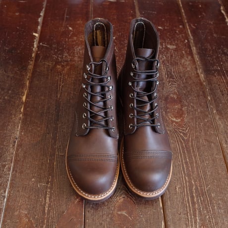 RED WING   #8111  "IRON RANGER"  Amber Harness