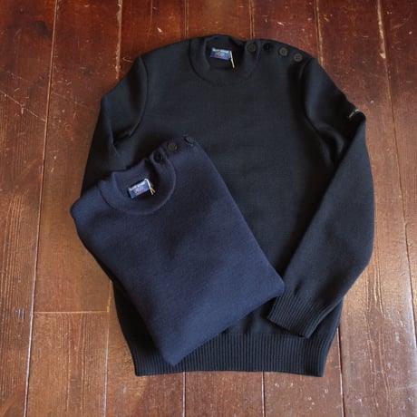 SAINT JAMES   CANCALE / PLAIN BUTTON SWEATER