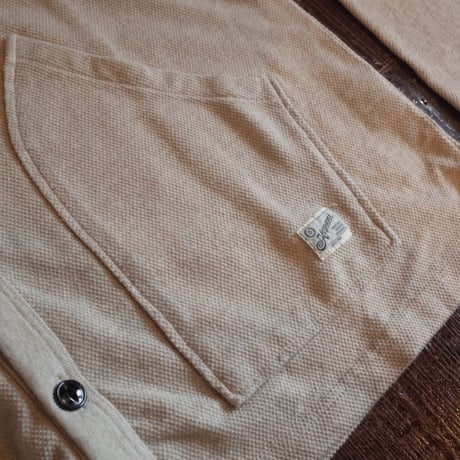 Kepani  【HEAVY WEIGHT PIQUE】  PIQUE CARDIGAN