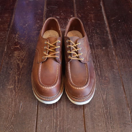 RED WING  #8095 WORK OXFORD  COPPER "ROUGH & TOUGH"