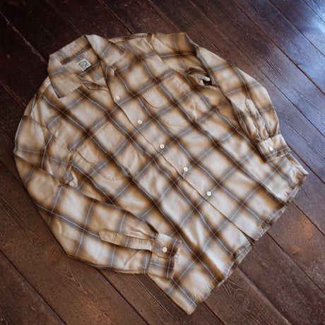 orSlow  OMBRE CHECK SHIRT