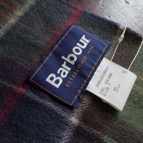 BARBOUR  LAMBSWOOL & CASHMERE SCARF