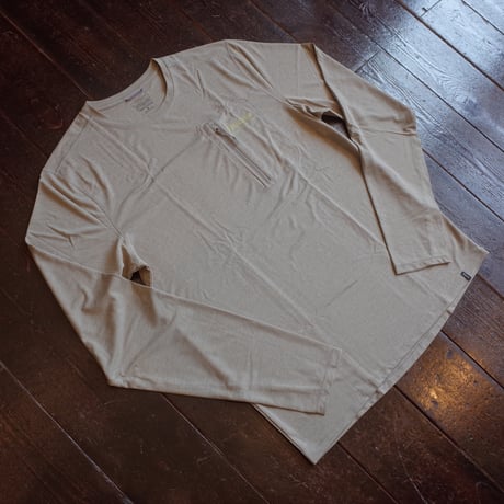 PATAGONIA  MEN'S L/S CAP COOL SUN SHIRT - WATER PEOPLE BANNER