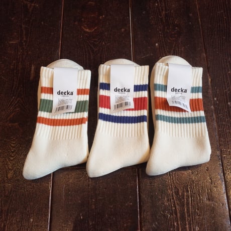 decka  80'S Skater Socks / Short Length