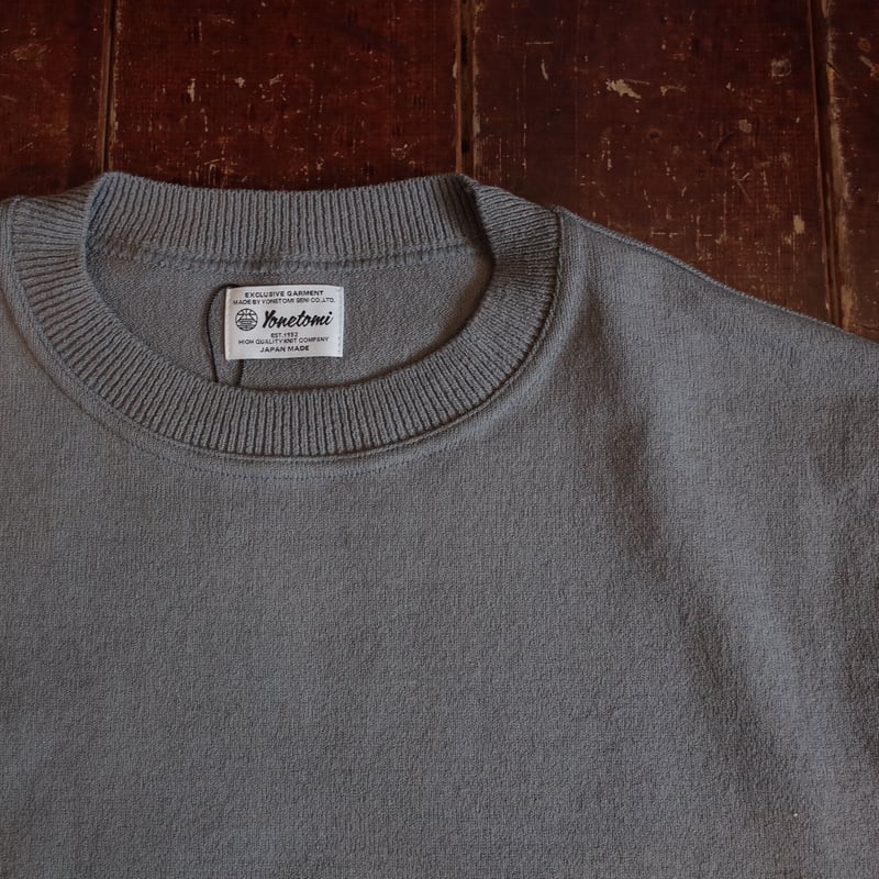 Yonetomi WAVE COTTON KNIT P/O | MAPS E-Shop
