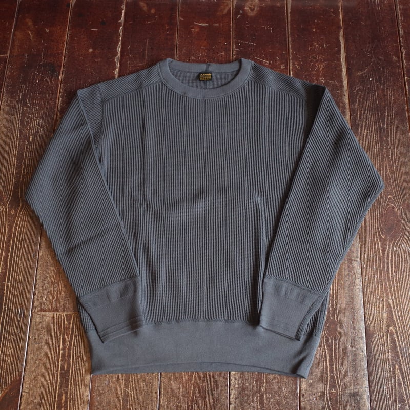 A VONTADE Big Waffle Crew Top | MAPS E-Shop