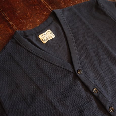Kepani  【HEAVY WEIGHT PIQUE】  PIQUE CARDIGAN