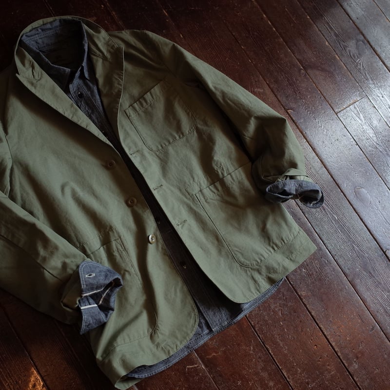 Nigel Cabourn 『 LYBRO 』PEAK BLAZER - COTTON RIP