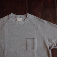 Kepani  ”RAFFY HEAVY WEIGHT PIQUE”  RAGLAN POCKET T