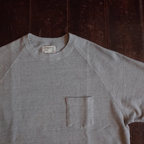 Kepani  ”RAFFY HEAVY WEIGHT PIQUE”  RAGLAN POCKET T