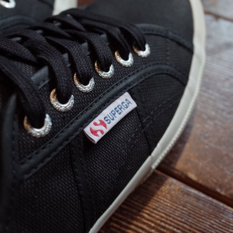 SUPERGA  2750  CLASSIC / BLACK-Fwht F83