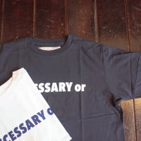 NECESSARY or UNNECESSARY  NOUN T