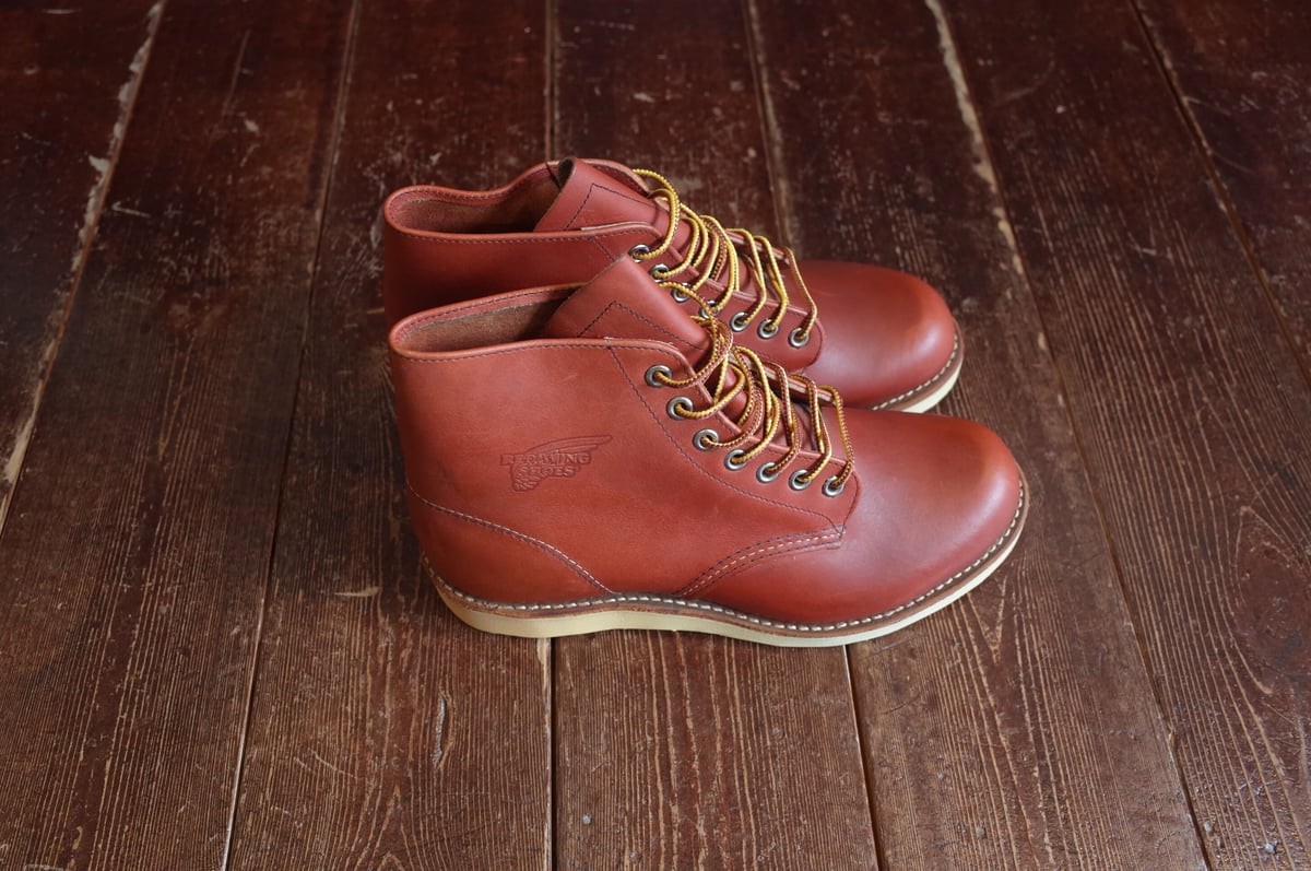 RED WING 8166 赤茶USA9D