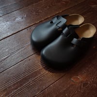 BIRKENSTOCK  BOSTON  NATURAL LEATHER