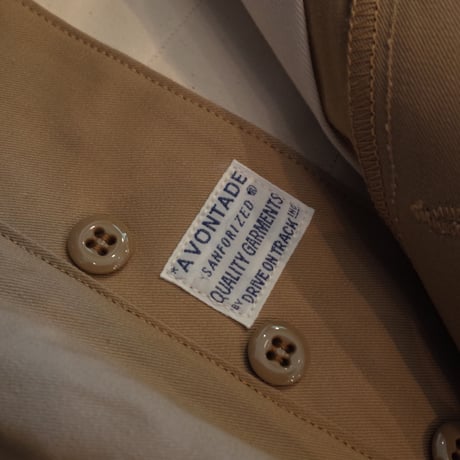 *A VONTADE  Type 45 Chino Trousers -Wide Fit-