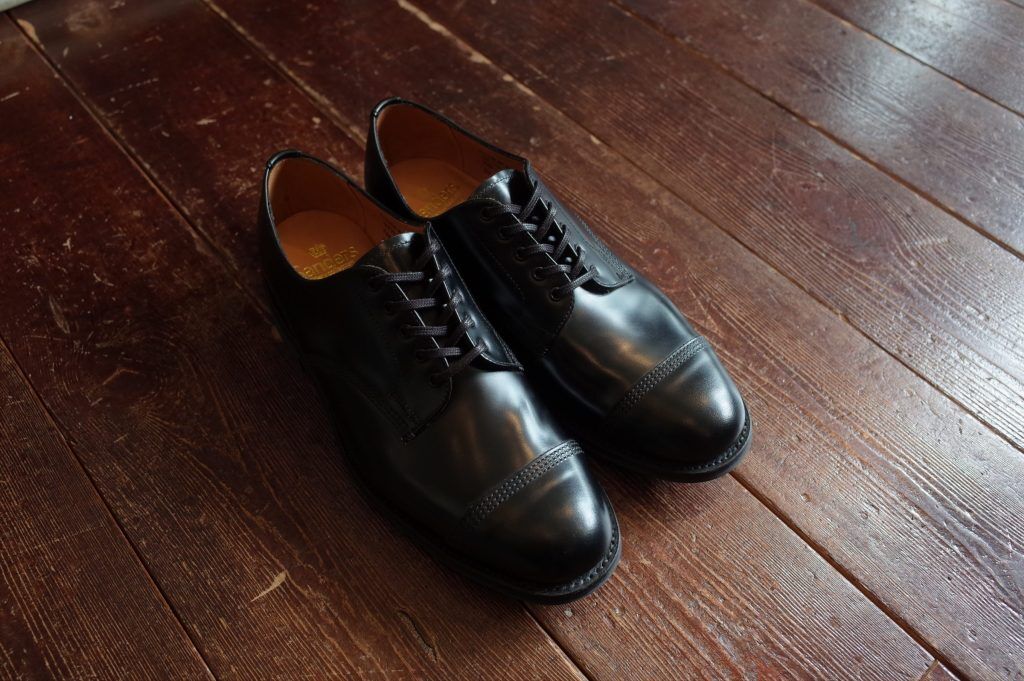 SANDERS #1128B MILITARY DERBY SHOES | MAPS E...