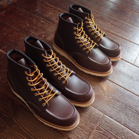 RED WING  #8847  6" CLASSIC MOC  "EXCALIBUR"  BLACK CHERRY