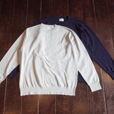 Yonetomi  HIGH TWIST COTTON KNIT P/O