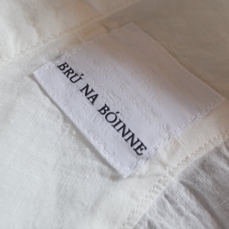 bru na boinne  グランパリネンシャツ