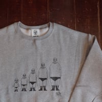 bru na boinne  子煩悩レスラー背比べスエット