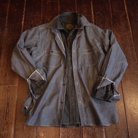 Nigel Cabourn  NEW MEDICAL SHIRT - BLACK