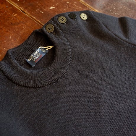 SAINT JAMES   CANCALE / PLAIN BUTTON SWEATER