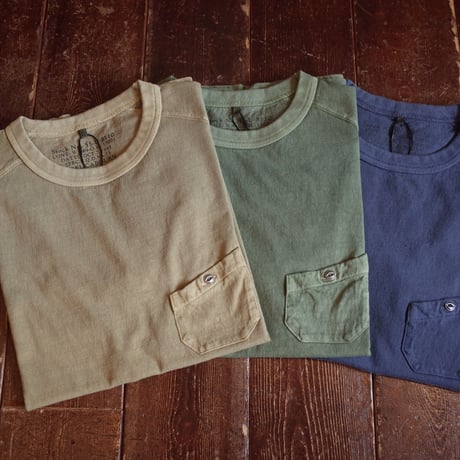 Nigel cabourn   NEW BASIC T-SHIRTS "PIGMENT"