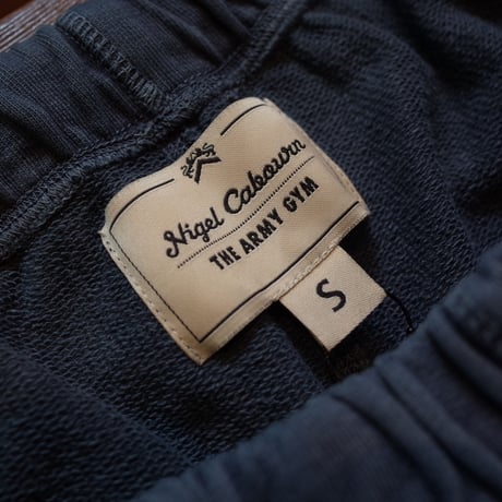 Nigel Cabourn THE ARMY GYM "ENBROIDED ARROW JOG PANT"