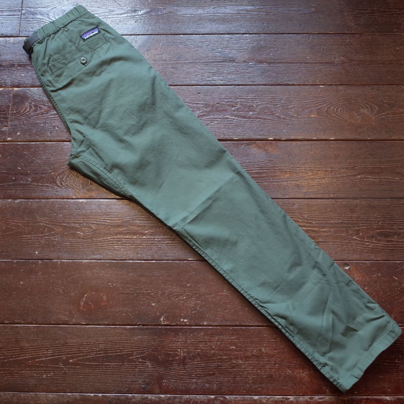 オーガニックコットン　ライトウエイト　ギ　パンツ　ダークグリーン M's Organic Cotton Lightweight Gi Pants – Patagonia Worn Wear®