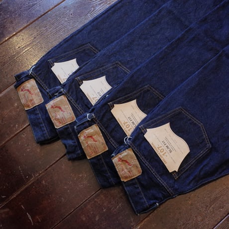 orSlow  #107  IVY FIT SELVEDGE DENIM ONE WASH