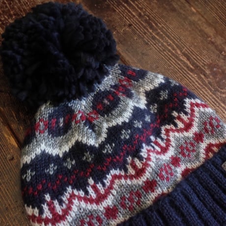 BARBOUR  Case Fairisle Beanie Hat