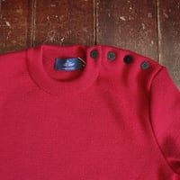 SAINT JAMES  "CANCALE"  PLAIN SHOULDER BUTTON SWEATER