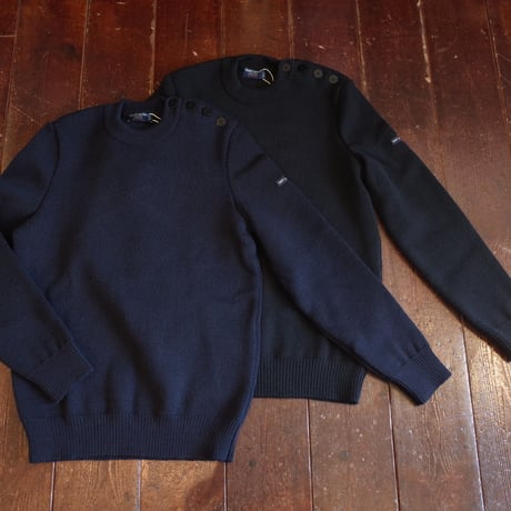 SAINT JAMES   CANCALE / PLAIN BUTTON SWEATER