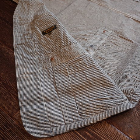 *A VONTADE  Utility Vest / Hickory Hardtwist Chambray