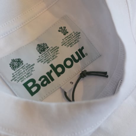 Barbour "WHITE LABEL"× Mr.SLOW BOY  SHOPPER TEE