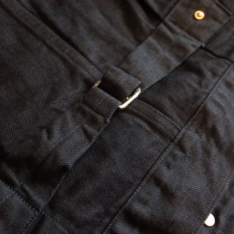 *A VONTADE  WW2 DENIM JACKET  13.5OZ SELVEDGE DENIM / BLACK