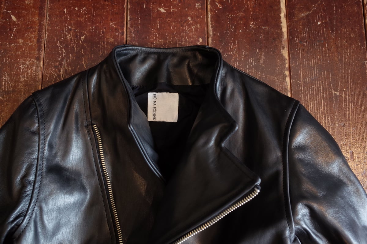 BRU NA BOINNE ブルーナボイン アラン ジャケット ブラック