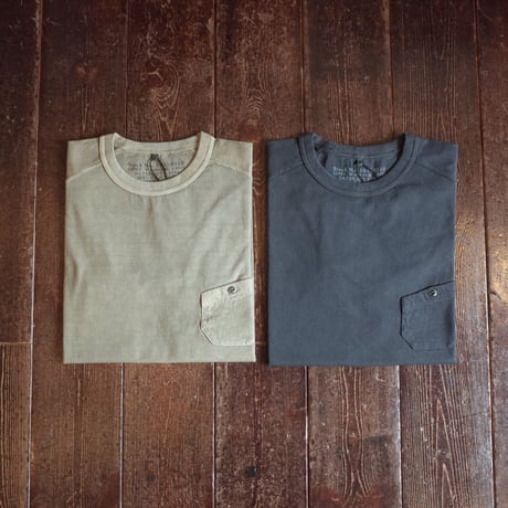 Nigel Cabourn  5.6oz BASIC T-SHIRT "PIGMENT"