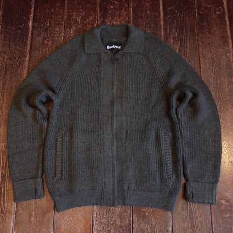 Barbour  GARTHMAN KNITTED ZIP THROUGH SWEATER