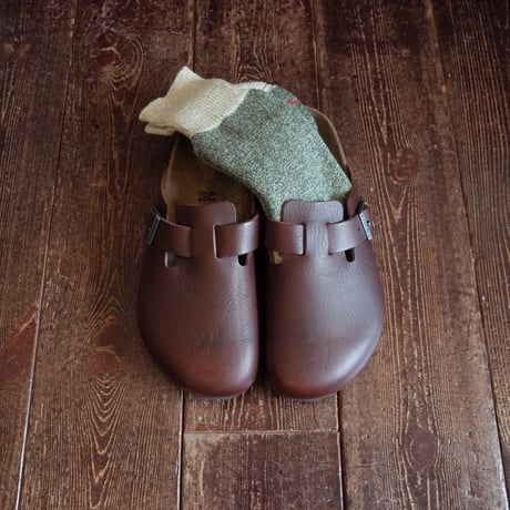 NIGEL CABOURN  PILE 2-TONE SOCKS