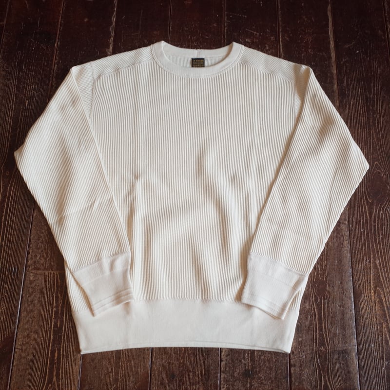 A VONTADE Big Waffle Crew Top | MAPS E-Shop