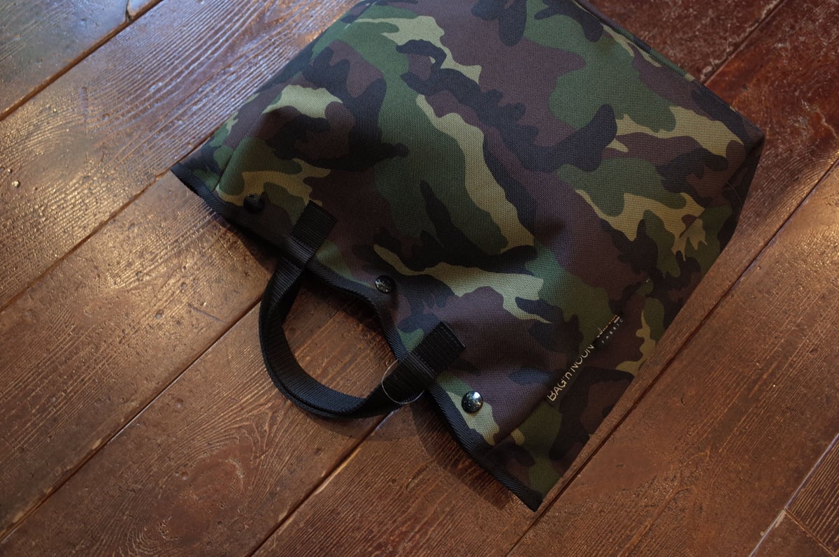 希少BAG’ｎ’NOUNバッグンナウン限定キルティングトートブラッシュカモ迷彩 希少BAG'n'NOUNバッグンナウン限定キルティングトート