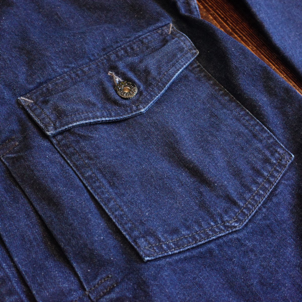【美品】POST OʼALLS／Ranchero（24FW） POST O' ALLS RANCHERO 12 OZ. SELVEDGE DEEP WAS