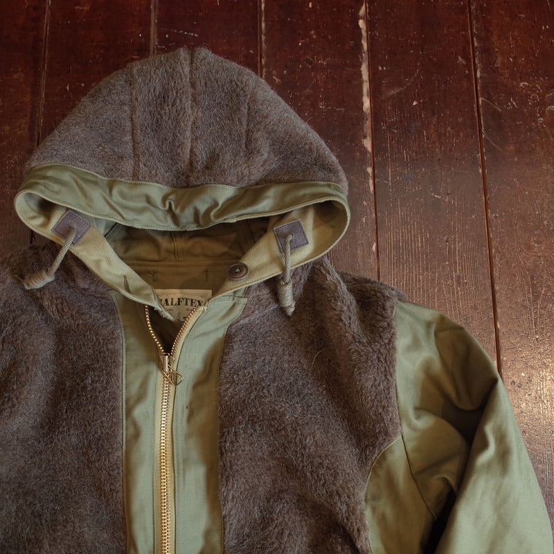 NIGEL CABOURN N-2 DECK REVERSIBLE COAT - HALFT