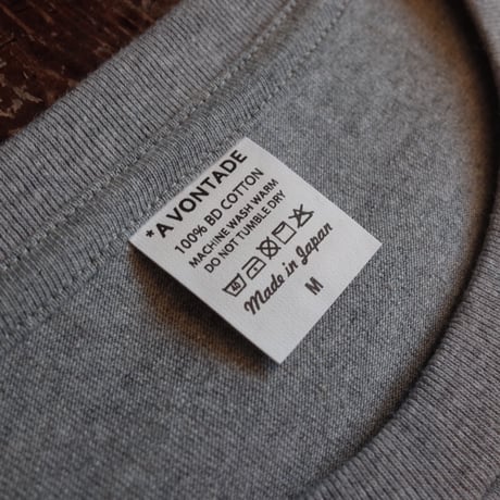 *A VONTADE  7.5oz Pocket T-Shirts S/S